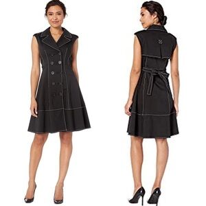 Nanette Lapore Trench Dress New With Tags In Black Size 6, Top Rated Seller